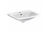 Recessed washbasin 55x45cm, Geberit VariForm - White / KeraTect 