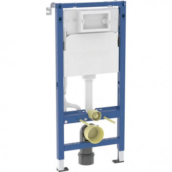 Concelaed frame Geberit Duofix Basic do WC wiszącego, UP100 ze wspornikami