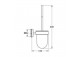 Brush toilette kpl. Grohe Allure Brilliant