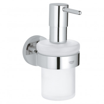 Soap dispenser Grohe Start Cube with handle - chrome