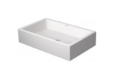 Vanity washbasin Duravit Vero Air rectangular 50x36 cm, without hole na baterie, without overflow - white