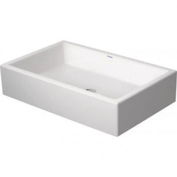 Vanity washbasin small Duravit Vero Air, 50x25cm, battery hole on the right stronie, without overflow, white