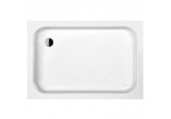 Shower tray rectangular Sanplast Classic B/CL, 80x100x15+STB, white EW