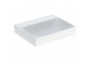 Washbasin small Geberit One 50x41 cm, with hole na baterie, without overflow, powłoka KeraTect - white
