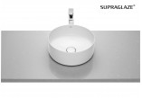 Countertop washbasin 37cm Roca Inspira Round round white- sanitbuy.pl