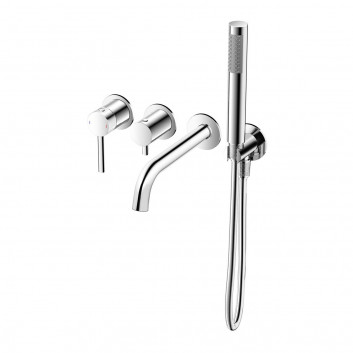 Washbasin faucet Emporia Fly, single lever - black mat