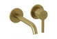 Mixer bath-shower Kludi Nova Fonte Puristic, concealed thermostatic - gold szczotkowany