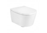 Bowl WC hanging Roca Inspira Rimless Compacto 37x48 cm white - sanitbuy.pl