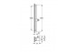 Shower rail Grohe QuickFix Vitalio Universal 900 mm - matte black
