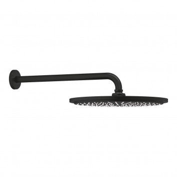 Overhead shower Grohe Rainshower Cosmopolitan 310, arm wall-mounted 380mm, brushed hard graphite