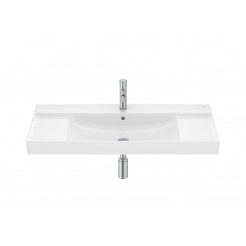Small washbasin wall mounted Roca Ona 60x46 cm FIineceramic - white