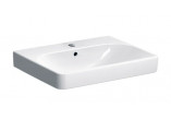 Geberit Smyle Square Washbasin kompaktowa, B45cm, H16cm, T36cm, z overflow, with tap hole