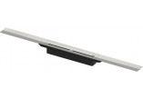 Profil prysznicowy Tece Drainprofile with coating PVD, brushed steel 1000 mm, w colorze black 