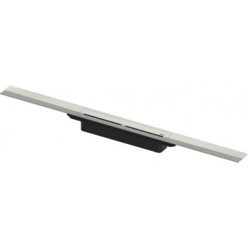 Profil prysznicowy Tece Drainprofile with coating PVD, brushed steel 1000 mm, w colorze black 