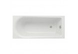 Bathtub Cersanit Flavia rectangular 70x140 cm, white