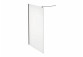 Door shower Roca Metropolis 100x200cm - glass transparent, profil chrome