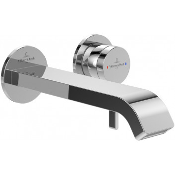 Mixer bath-shower Villeroy & Boch Dawn, single lever, For concealed mounting - chrome