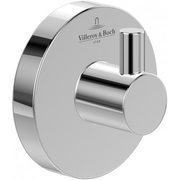 Toilet paper holder Villeroy & Boch Elements - Tender, without cover - chrome