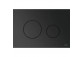 Flushing plate TECEloop do WC - glass czarne, Flush plates czarne