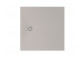 Square shower tray Roca Terran, 80x80cm, kompozytowy, Stonex, with siphon, cafe