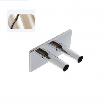 Set rozet osłonowych Schlosser - chrome