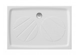Shower tray prysznicowy Ravak Galaxy Gigant Pro 10° kompozyt 120x90cm lewy, white