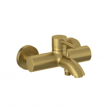 Single lever mixer bath and shower, KLUDI BOZZ - White mat 