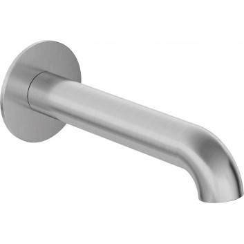 Spout shower Deante Silia wall mounted, długość 40,3 cm - titanium