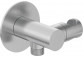 Spout bath Deante Silia wall mounted, długość 22,6 cm - brushed steel