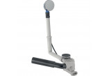 Set drain and overflow Geberit for atypical bathtubs, with pop-up waste, complete - chrome
