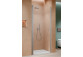 Door shower for recess installation Radaway Nes Black DWJ I 70, transparent, left, 680-710x2000mm, black profil