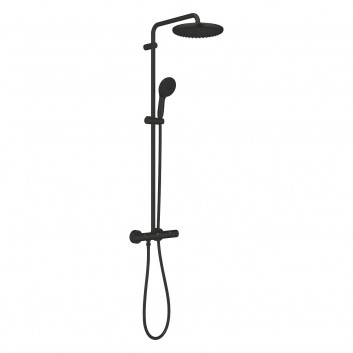 Shower system Grohe Tempesta Cosmopolitan System 250, wall mounted, mixer thermostatic, 2 wyjścia wody, chrome
