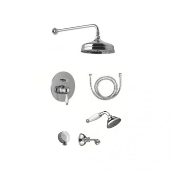 Zestaw natryskowy podtynkowy Giulini G. Praga - sanitbuy.pl