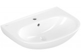 Washbasin Villeroy & Boch O.Novo hanging 60x46 cm, with tap hole, z overflow - white