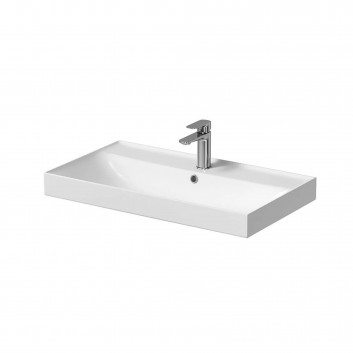 Washbasin 50 cm vanity Cersanit Como white 
