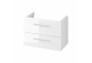 Cabinet bathroom pod umywalkę Cersanit Larga 80 cm, wall-hung - white shine 