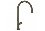 Washbasin faucet TRES Study-Colors, wys. 41,8 cm z rotating wylewką, gold matt