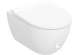 Bowl ustępowa Geberit Acanto hanging 51x35 cm, ukryte mocowania, Rimfree - white