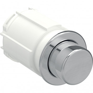 Pneumatyczny Flush button uruchamiający WC Geberit Typ 10, ręczny, concealed, Sigma 8cm dwudzielny, chrome mat, easy-to-clean