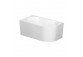 Bathtub Cersanit Flavia rectangular 70x140 cm, white