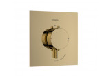 Mixer thermostatic Hansgrohe Ecostat Comfort E do 1 odbiornika, concealed - gold optyczny polerowany