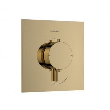 Mixer thermostatic Hansgrohe Ecostat Comfort Q do 2 odbiorników, concealed - brushed bronze