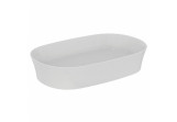 Countertop washbasin Ideal Standard Ipalyss oval z cienkimi ściankami 60x38cm - white