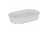 Countertop washbasin oval z cienkimi ściankami 60x38cm Ideal Standard Ipalyss , black mat