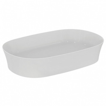 Countertop washbasin oval z cienkimi ściankami 60x38cm Ideal Standard Ipalyss , black mat