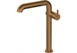 Bath tap Deante Silia 4-hole with shower set - brushed bronze