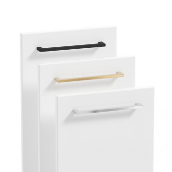Cabinet vanity Defra Faro D60 z dwiema szufladami, width 60 cm - lakier white shine 