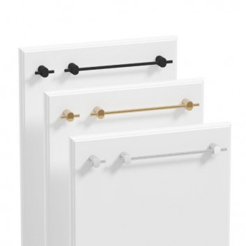 Holder Defra Latte, dwupunktowy, width 20,2 cm, do samodzielnego montażu na meblu - chrome shine