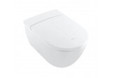 Toaleta myjąca Villeroy & Boch ViClean I-200, oval, 38,5x59,5cm, bezrantowa, CeramicPlus - white alpejski (White Alpin)