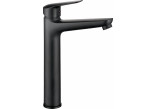 Washbasin faucet tall Deante Boro single lever - black
